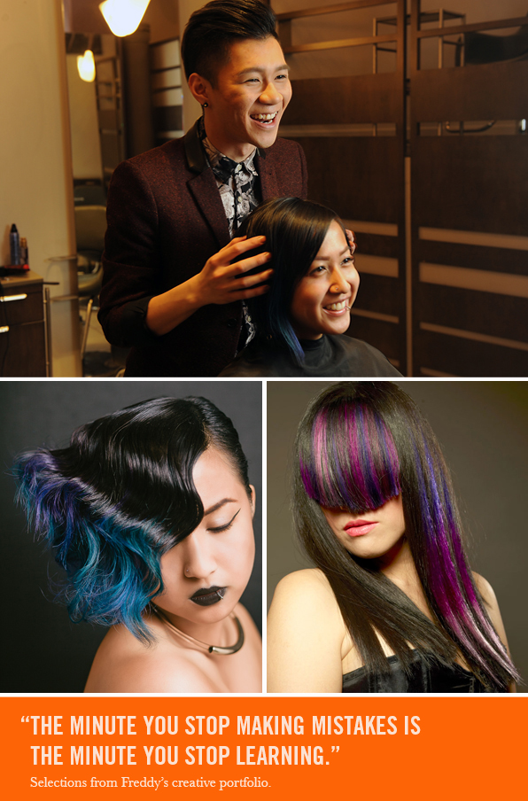Top Hair School Graduate Freddy Sim