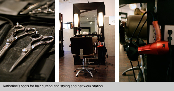 BMC Hair styling graduate Katherine Macdonald