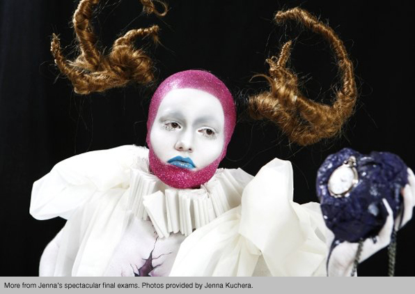 Blanche Macdonald Makeup Graduate Jenna Kuchera