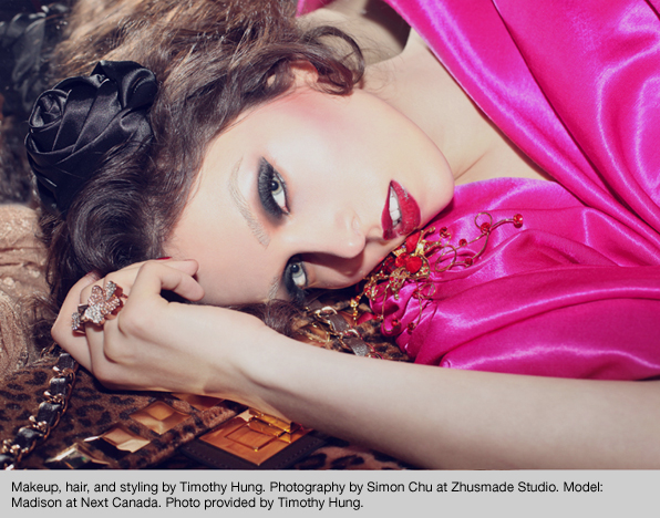 Blanche Macdonald Makeup Graduate Timothy Hung