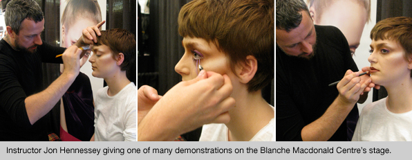 Blanche Macdonald's Makeup Graduate Jon Hennessey