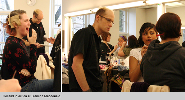 Top Makeup School Graduate Holland Miller