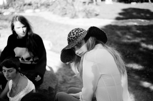 fashion school student styling photo shoot