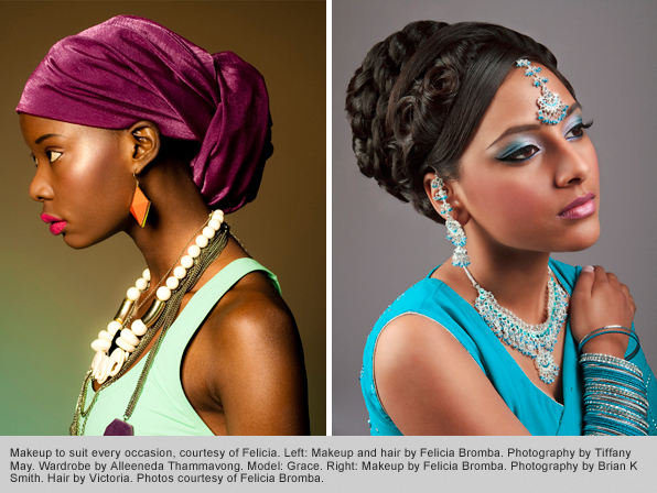 makeup programs graduate Felicia Bromba fashion makeup