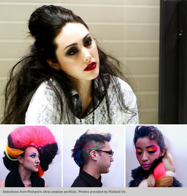 Top Hair School Graduate Richard Vo Hair Show Funky, Fresh and Fabulous at Tunnel Night Club