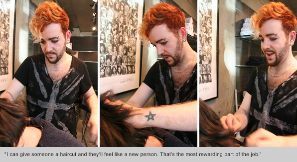 Top Hair School Grad Aaron Brousseau