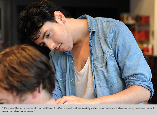 Top Hair School Graduate Dylan Walker
