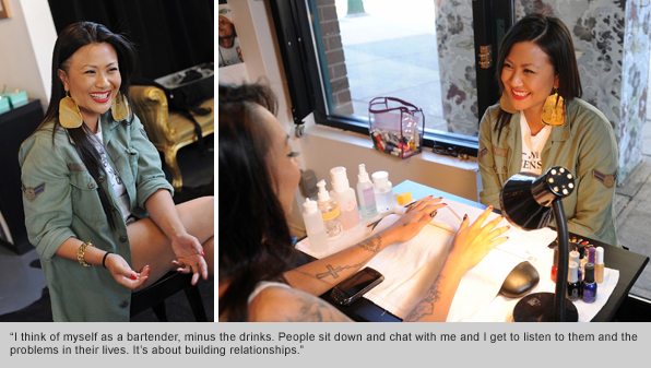 Nail School Grad Steph Berry