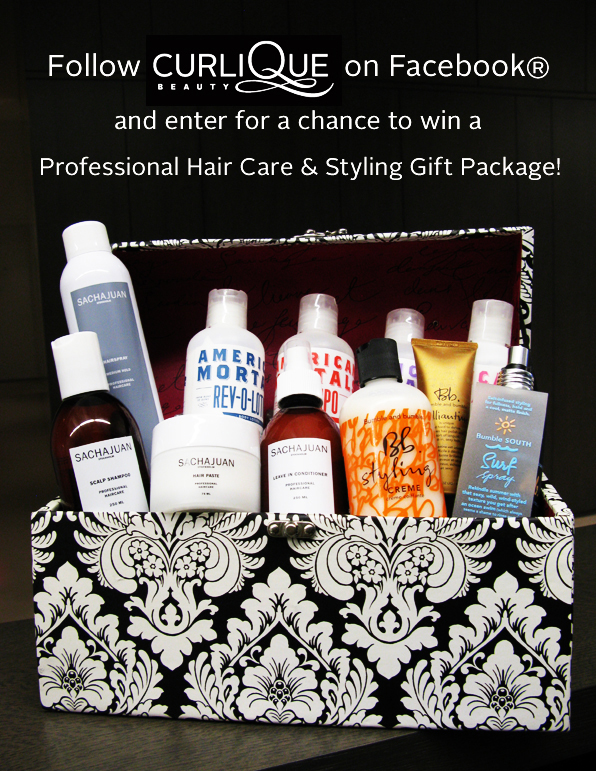CurliQue Beauty Gift Package Giveaway