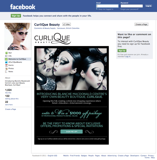 Follow CurliQue Beauty on Facebook!