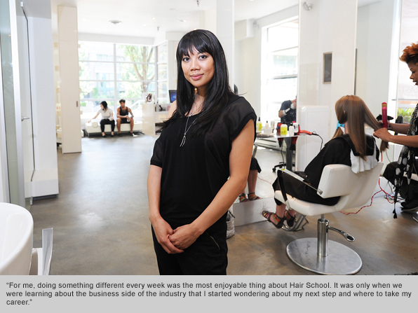 Top Hair School Graduate Sue Nguyen