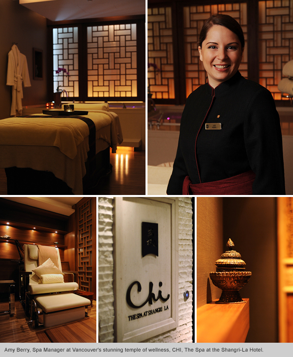 Top Esthetics School Graduate Amy Berry, CHI Spa, Shangri-La Hotel, Vancouver BC