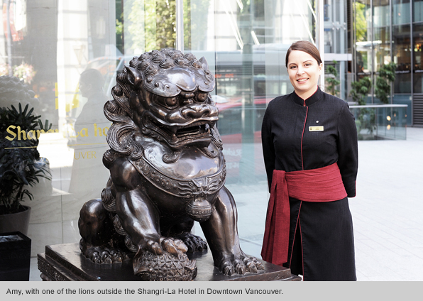 Top Esthetics School Graduate Amy Berry, CHI Spa, Shangri-La Hotel, Vancouver BC