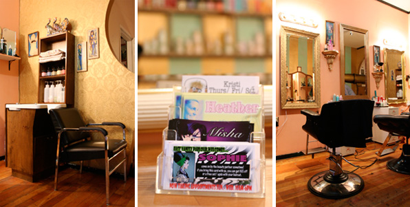 Professional Hairstlying Graduate Sophie McMullin East Vanity Parlour