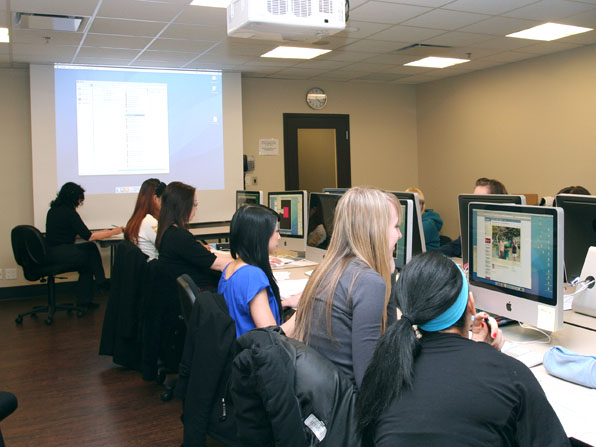 Blanche Macdonald Fashion Computer Lab
