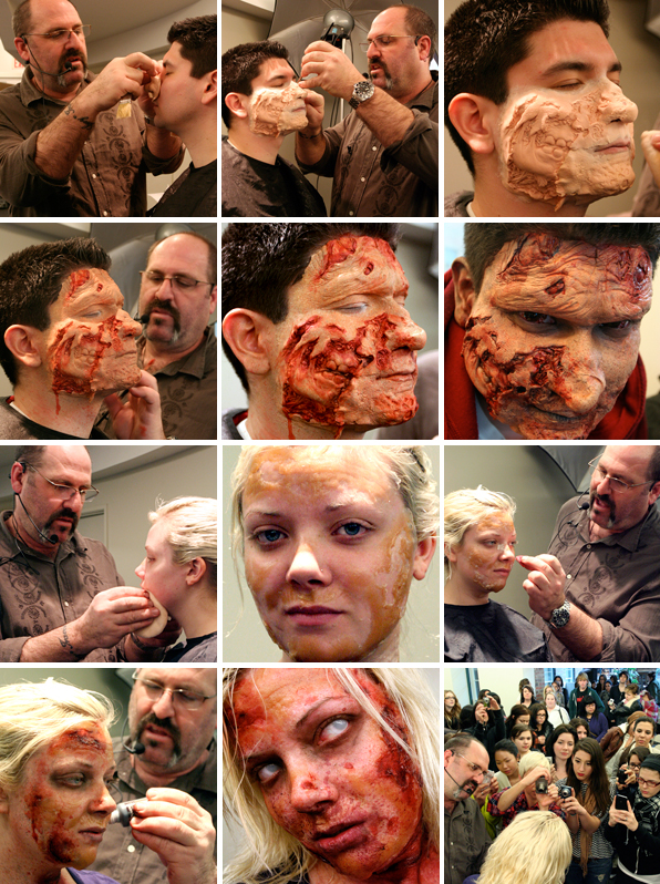 top makeup school seminar workshop with Academy-award winning makeup artist Howard Berger
