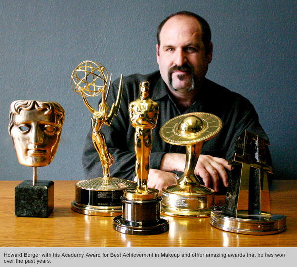 top makeup school academy award winner makeup artist Howard Berger