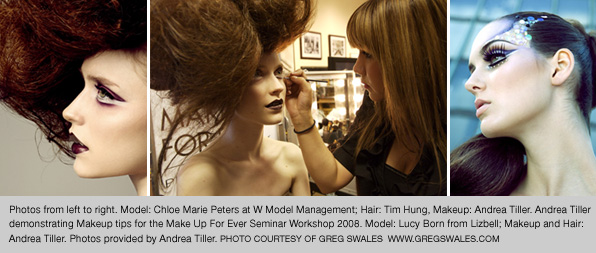 BMC Makeup Artistry Graduate Andrea Tiller from NOBASURA