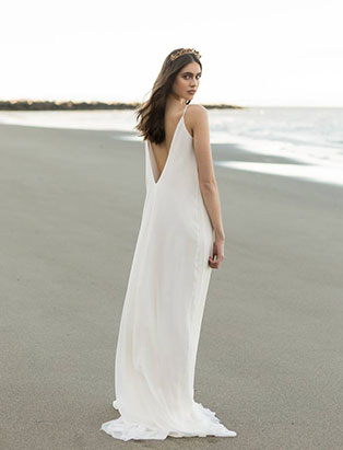 top fashion design school graduate evan clayton davie chiyo modern bridal