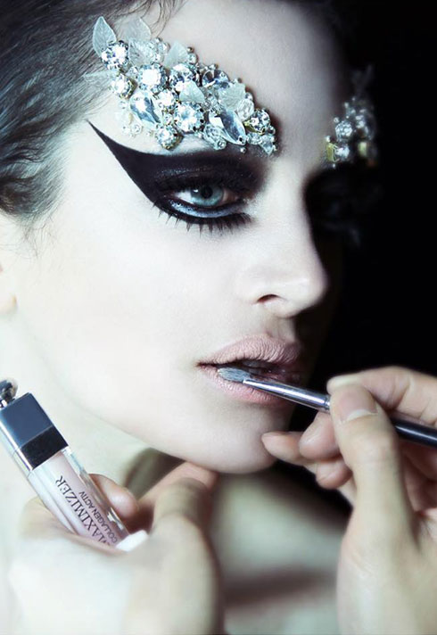 makeup artist turned instructor timothy hung black swan inspired makeup