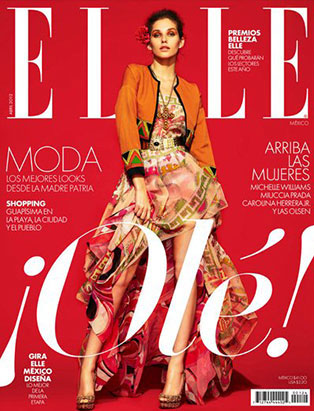 top fashion school graduate chelsea leadbetter elle mexico cover