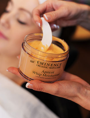 eminence skincare product in jar