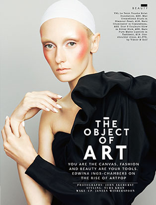 top makeup school graduate janeen witherspoon object of art editorial