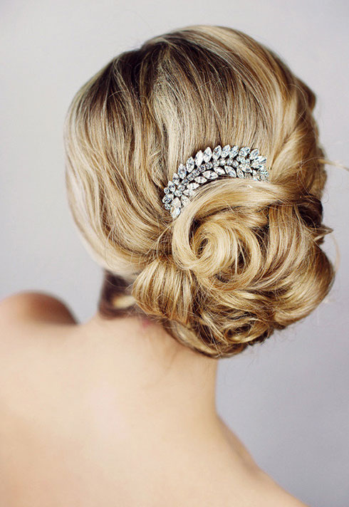 top makeup artist jayna marie blonde bridal updo