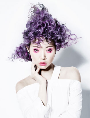 freddy sim contessa 2017 purple curls