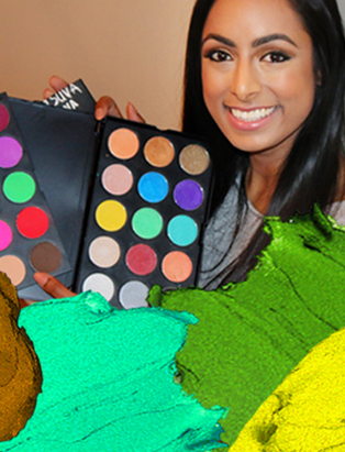 shaina azad top makeup artist suva makeup palette