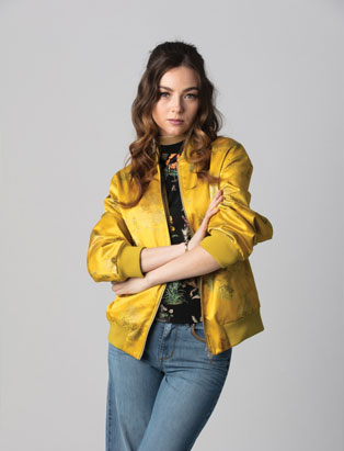 styling by jessica clark fashion marketing yellow bomber