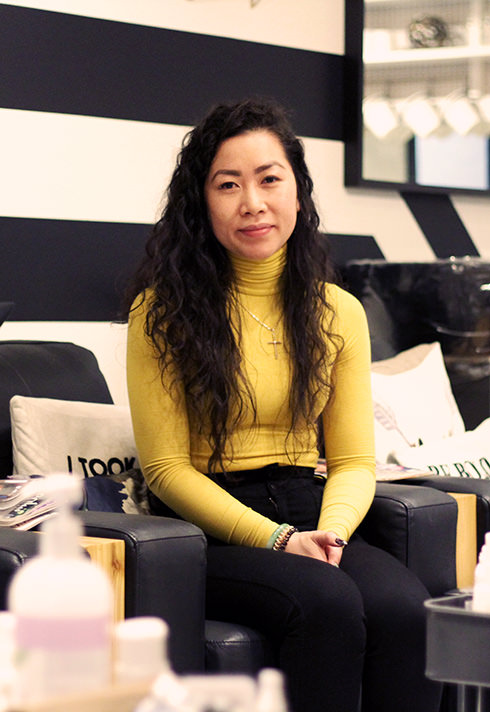 top nail graduate linda trang ly owner of onyx studio