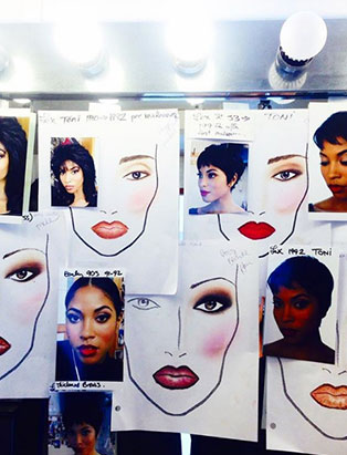 top makeup school instructor leah ehman biopic toni braxton facecharts