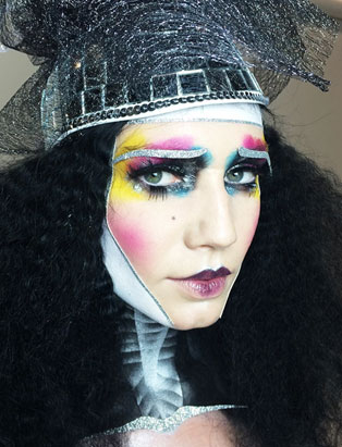 top makeup school graduate eva svobodova pat mcgrath inspired battle of the brushes final look