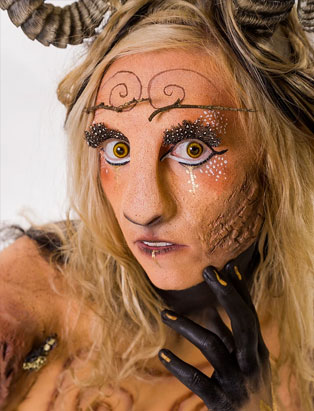 top makeup school graduate eva svobodova pan character makeup