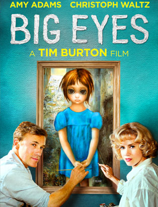 big eyes tim burton movie poster