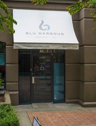 tracy cherniak top spa school graduate blu harbour wellness exterior