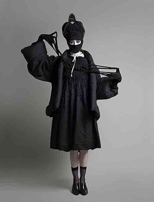 top fashion design school graduate instructor sara armstrong long finger gloves