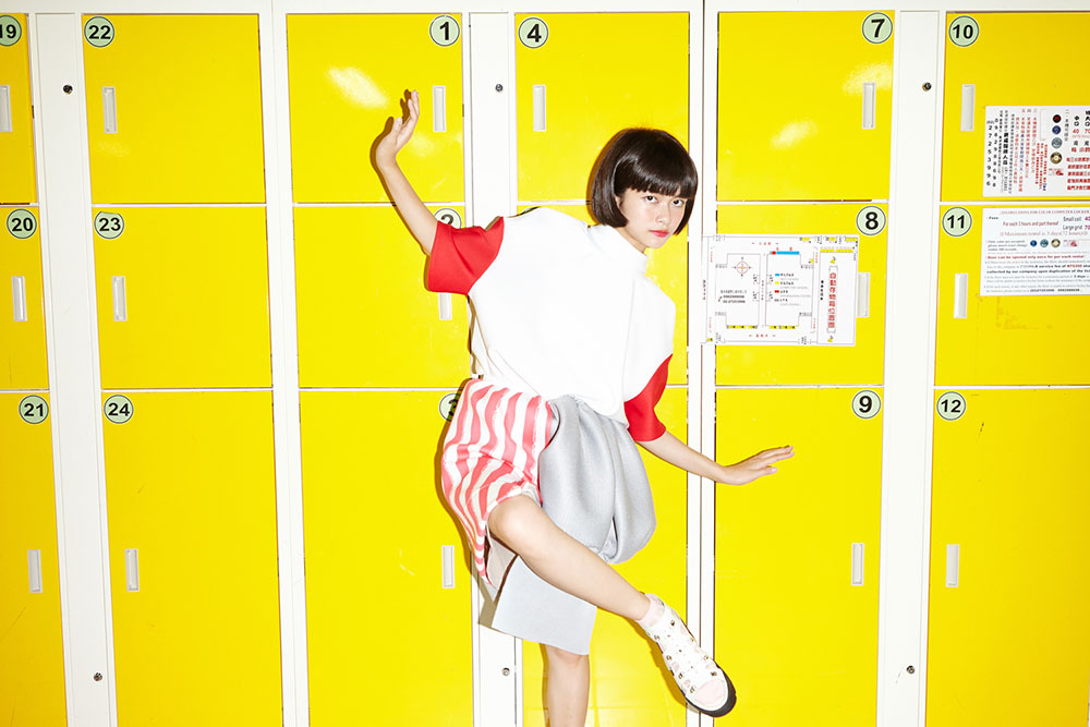 top fashion design graduate alex s yu yellow kawaii locker