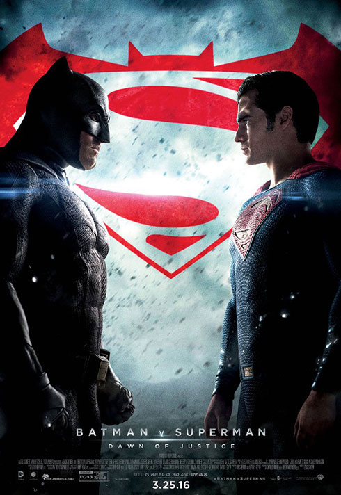 batman v superman movie poster