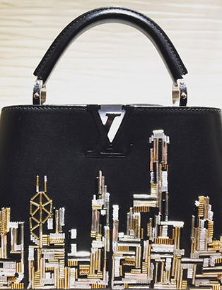 Louis Vuitton bags reworked by Hong Kong-based designer with