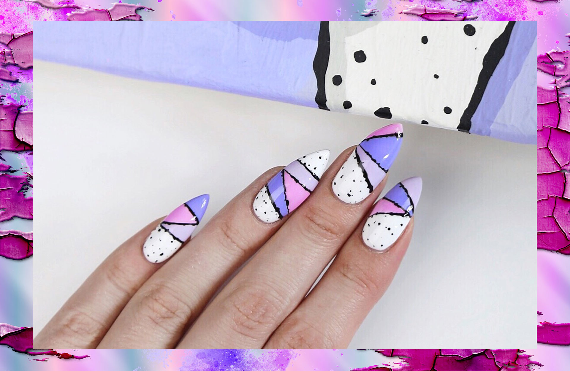 It’s No Myth: Insta-Famous Nail Artist Little Mythy Creates Legendary Nail Looks