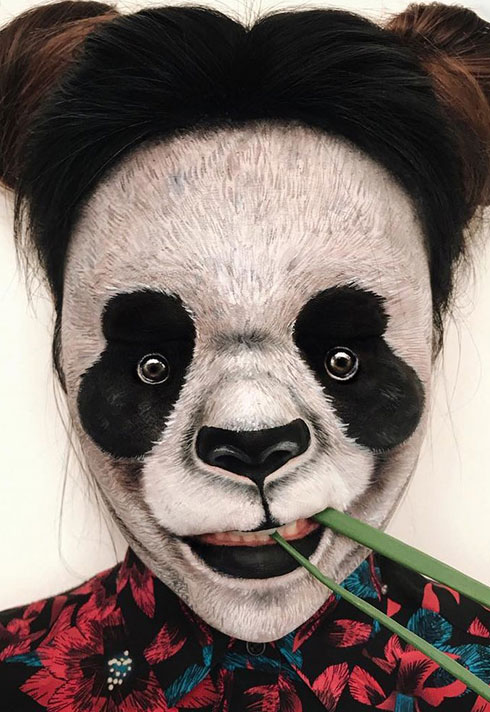 top makeup graduate mimi choi mimles panda face