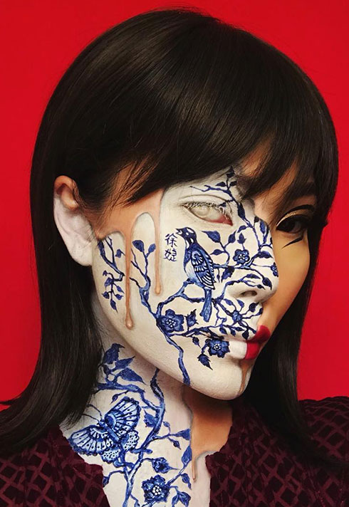 top makeup graduate mimi choi mimles porcelain pattern