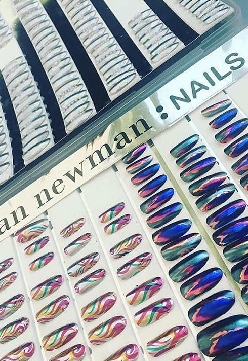 pro nail grad stefania printed custom nail sets