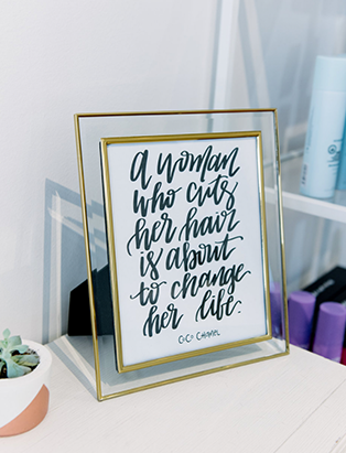 parlour beauty boutique quote