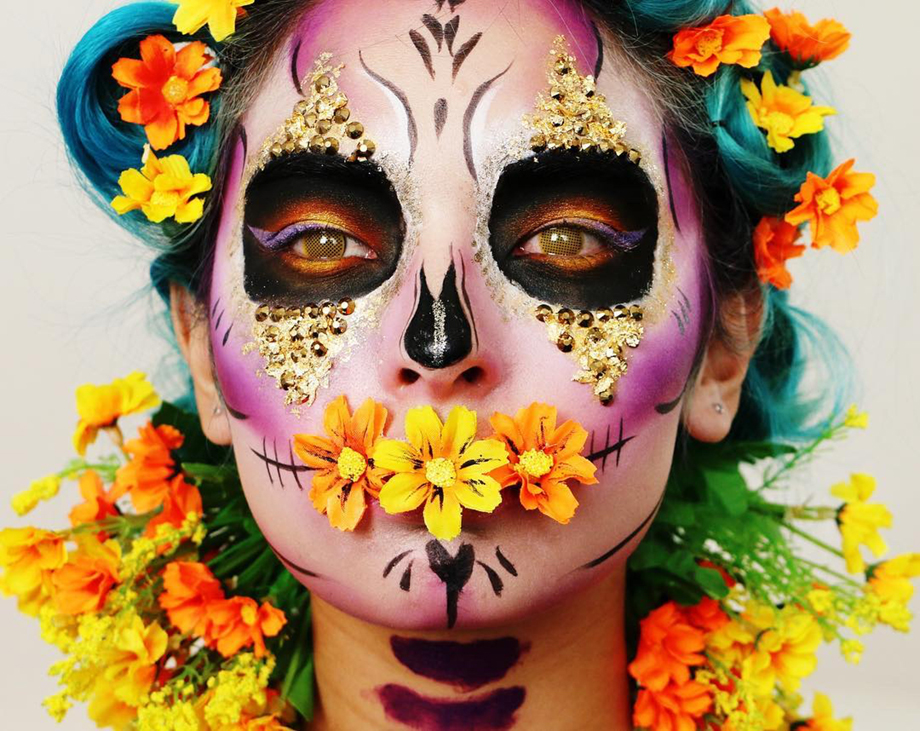 makeup graduate laura sanchez day of the dead makeup