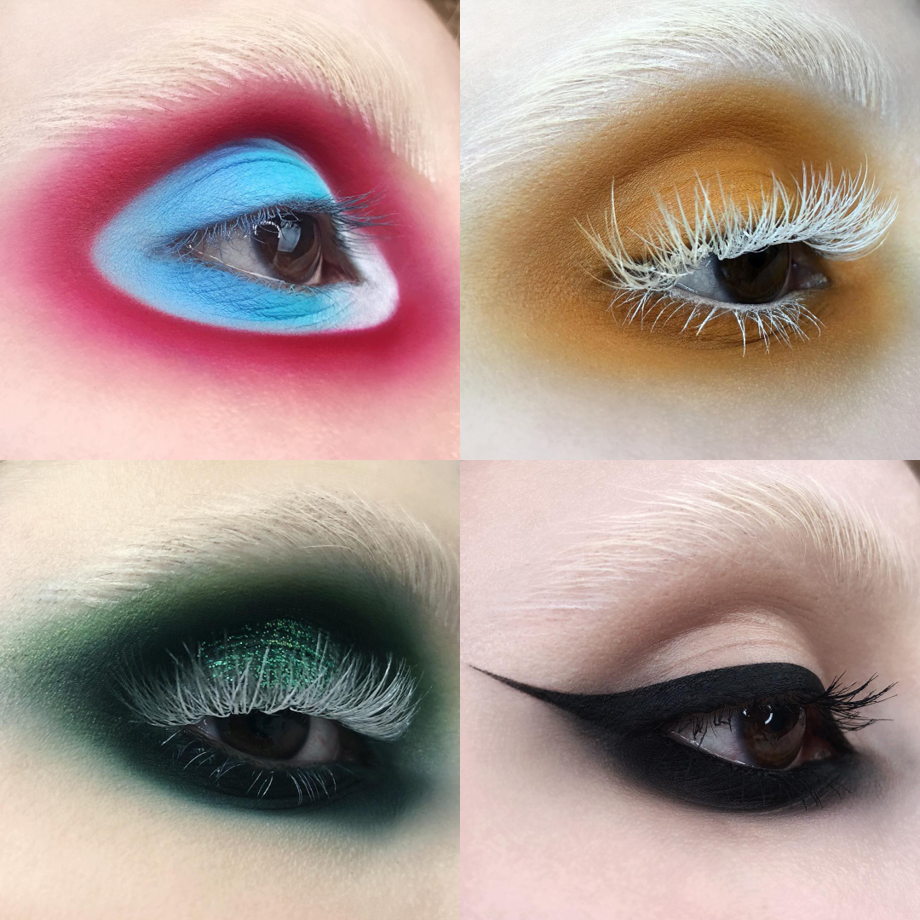 kelseyanna fitzgerald eye looks bmc grad makeup