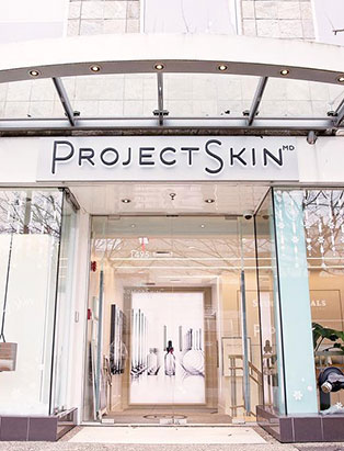 project skin md exterior signage