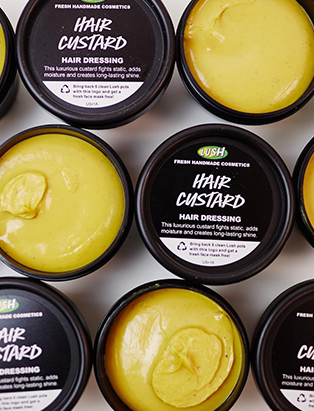 lush visual merchandiser kyle ziegenhagel flatlay